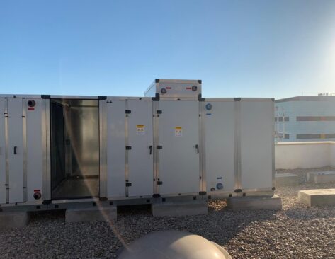 montaje de Unidades de Tratamiento de Aire